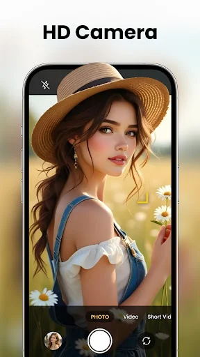 HD Camera Launcher ডাউনলোড করুন – হাই কোয়ালিটি ফটো ও ভিডিও - Screenshot 1