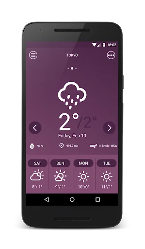 Easy Weather ডাউনলোড করুন – সহজ পূর্বাভাস এবং আপডেট পান - Screenshot 1