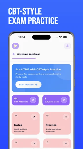 JAMB CBT Practice Offline 2026 ডাউনলোড করুন – সেরা প্রস্তুতি অ্যাপ - Screenshot 2