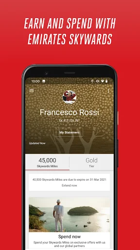 Emirates App ডাউনলোড করুন – ফ্লাইট বুকিং ও চেক-ইন সুবিধা - Screenshot 5