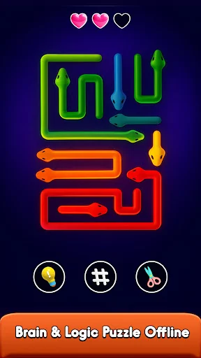 Snake Escape – No Timer Puzzle ডাউনলোড করুন – সেরা লজিক গেম - Screenshot 4