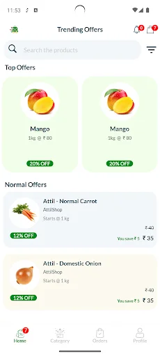 Attilshop ডাউনলোড করুন – অনলাইনে মুদি পণ্য কেনাকাটার সেরা অ্যাপ - Screenshot 12