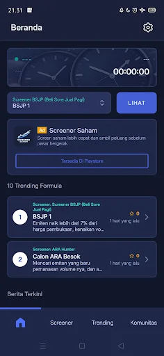Screener Saham ডাউনলোড করুন – সেরা স্টক মার্কেট অ্যানালাইসিস টুল - Screenshot 3
