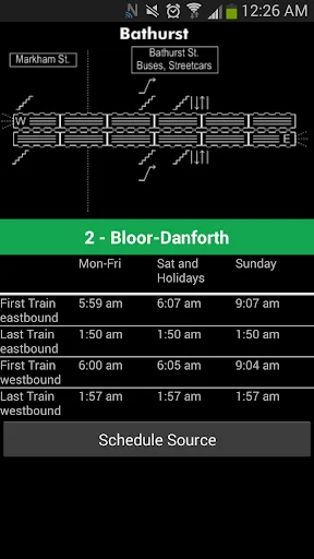 Transit Now Toronto ডাউনলোড করুন – TTC বাসের সময়সূচী - Screenshot 8