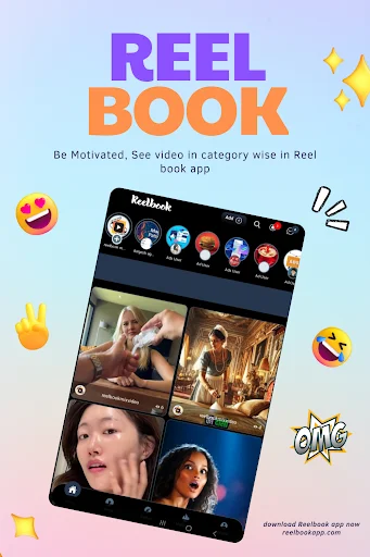 Reelbook ডাউনলোড করুন – ছোট ভিডিও দেখুন এবং বন্ধুদের সাথে যুক্ত হোন - Screenshot 9