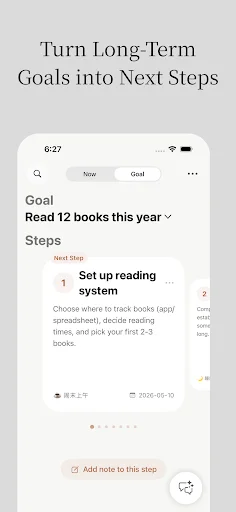 Goal Planner: Stepie ডাউনলোড করুন – AI কোচ দিয়ে লক্ষ্য পূরণ করুন - Screenshot 4