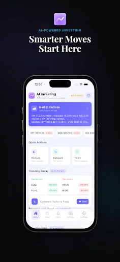 AI Investing ডাউনলোড করুন – সেরা এআই মার্কেট নিউজ ও ফিন্যান্সিয়াল আপডেট - Screenshot 1