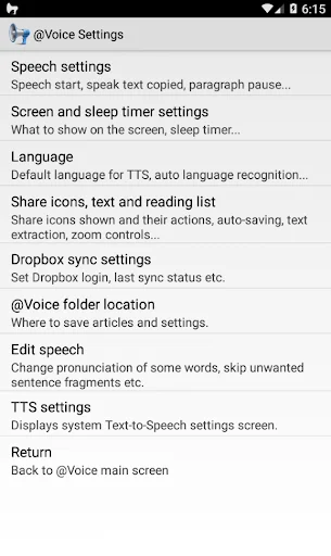 @Voice: Text to Speech Reader ডাউনলোড করুন – সেরা TTS অ্যাপ - Screenshot 7