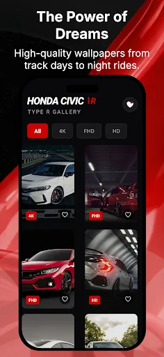 4K Honda Civic Wallpapers ডাউনলোড করুন – সেরা এইচডি ব্যাকগ্রাউন্ড - Screenshot 5