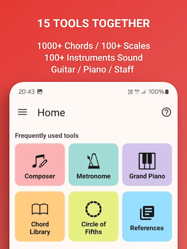 Music Theory Companion ডাউনলোড করুন – মিউজিক থিওরি ও কর্ড শেখার সেরা অ্যাপ - Screenshot 17