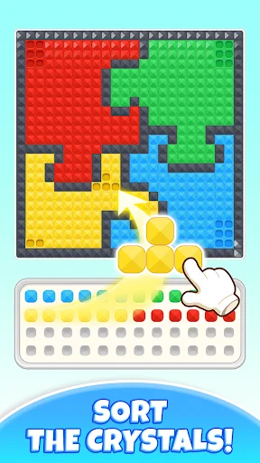 Crystal Sort: Art Collection ডাউনলোড করুন – সেরা কালার পাজল গেম - Screenshot 15