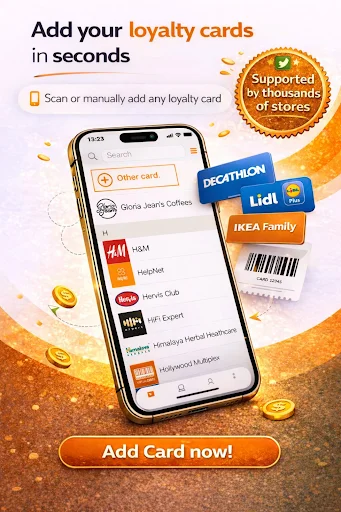 VirtualCards ডাউনলোড করুন – সেরা ডিজিটাল লয়্যালটি কার্ড ওয়ালেট - Screenshot 5