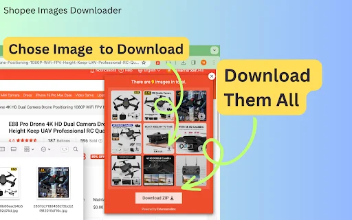 Shopee Images Downloader – উচ্চ মানের ছবি ডাউনলোড করুন - Screenshot 2