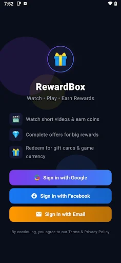 RewardBox ডাউনলোড করুন – ঘরে বসে ভিডিও, গেম ও সার্ভে থেকে আয় করুন - Screenshot 6