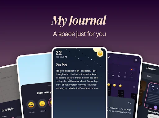 My Journal – Diary & Mood ডাউনলোড করুন – ব্যক্তিগত ডায়েরি ও মুড ট্র্যাকার - Screenshot 1