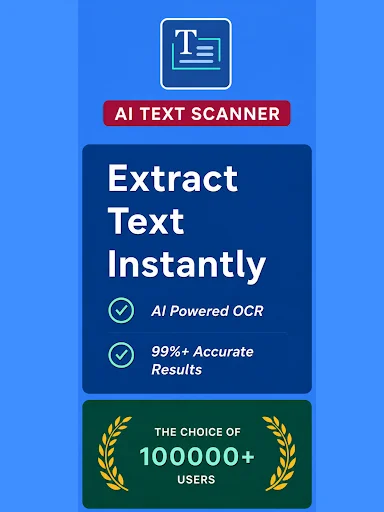 AI Text Scanner ডাউনলোড করুন – সেরা OCR টেক্সট স্ক্যানার অ্যাপ - Screenshot 8