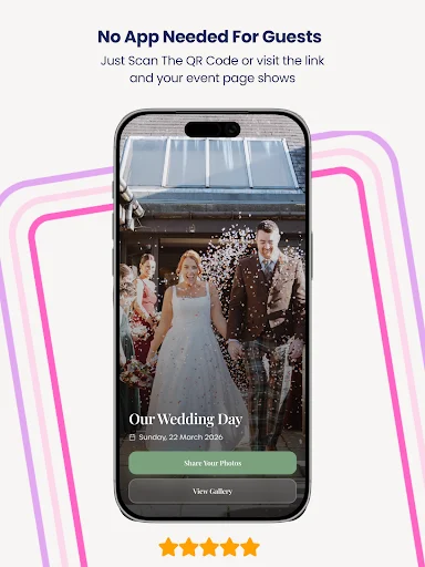 PixelParty: QR Wedding Photos ডাউনলোড করুন – সেরা ওয়েডিং ফটো শেয়ারিং অ্যাপ - Screenshot 8