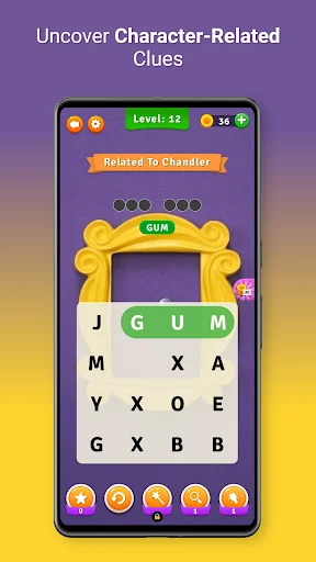 FRIENDS Word Search ডাউনলোড করুন – বন্ধুদের জন্য সেরা গেম - Screenshot 3
