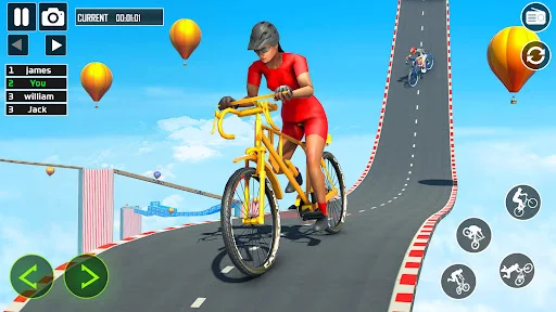 BMX Bicycle Stunt Cycle Games ডাউনলোড করুন – সেরা সাইকেল রেসিং - Screenshot 15