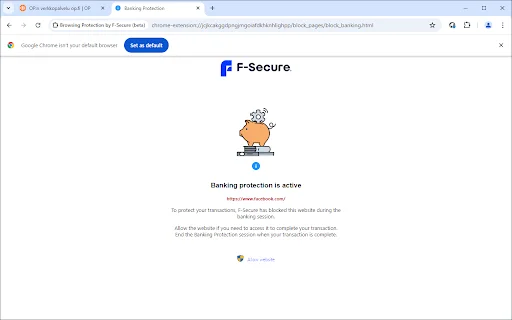 Browsing Protection by F-Secure ডাউনলোড করুন – নিরাপদ ব্রাউজিং - Screenshot 3