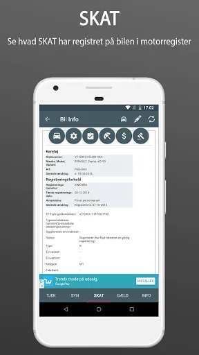 Bil Info nummerplade ডাউনলোড করুন – ডেনিশ গাড়ির তথ্য জানুন - Screenshot 5
