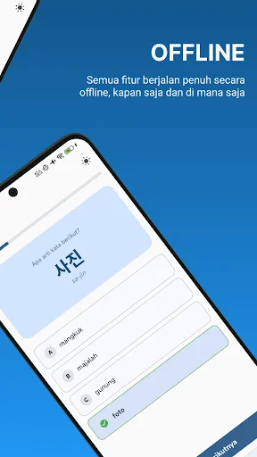 Kamus Korea Offline ডাউনলোড করুন – ২০০০+ শব্দ ও কথোপকথন শিখুন - Screenshot 5