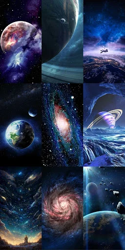 Galaxy Wallpapers HD ডাউনলোড করুন – সেরা মহাকাশ ওয়ালপেপার - Screenshot 6