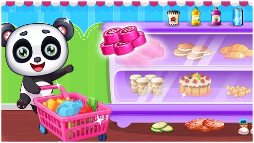 Panda Supermarket Cashier Game ডাউনলোড করুন – সেরা শিক্ষামূলক গেম - Screenshot 9