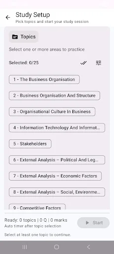 ACCA F1 BT Exam Prep ডাউনলোড করুন – সাফল্যের সেরা মাধ্যম - Screenshot 5