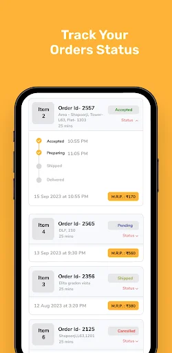 Flavours BOB অ্যাপ ডাউনলোড করুন – সেরা খাবার অর্ডার করুন - Screenshot 4