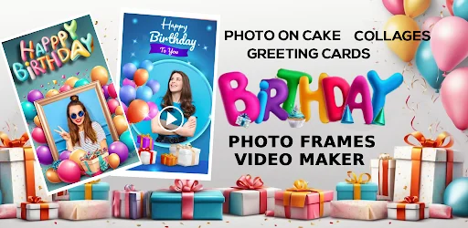 Happy Birthday Photo Frame ডাউনলোড করুন – সেরা বার্থডে ভিডিও মেকার - Screenshot 2