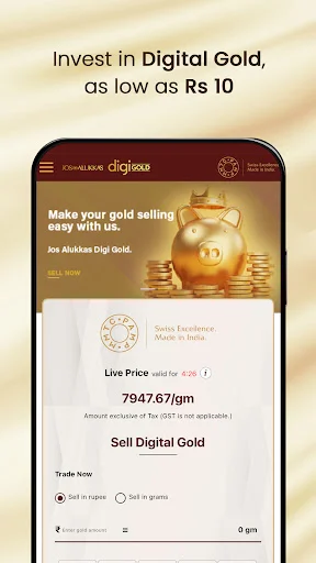 Jos Alukkas Digi Gold ডাউনলোড করুন – ডিজিটাল সোনা কিনুন সেরা দামে - Screenshot 3