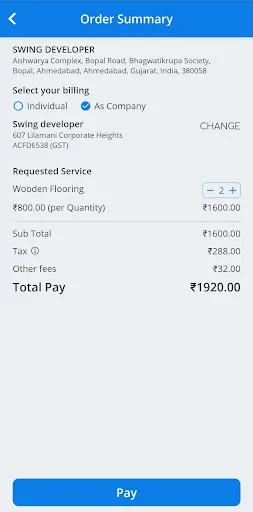 Inch-Online Construction Works অ্যাপ ডাউনলোড করুন – সেরা নির্মাণ সেবা - Screenshot 7