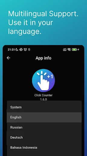 Click Counter ডাউনলোড করুন – সেরা অ্যাড-ফ্রি কাউন্টিং অ্যাপ - Screenshot 4