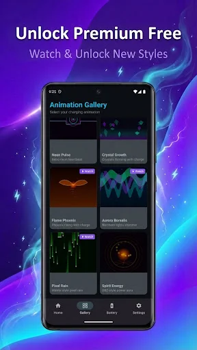 ChargeVibe: Anime Charging ডাউনলোড করুন – সেরা অ্যানিমে অ্যানিমেশন - Screenshot 4