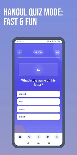 Learn Korean Alphabet: Hangul ডাউনলোড করুন – সহজে কোরিয়ান বর্ণমালা শিখুন - Screenshot 5
