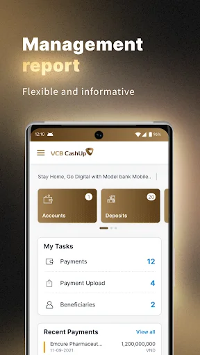 VCB CashUp ডাউনলোড করুন – সেরা ডিজিটাল ব্যাংকিং সমাধান - Screenshot 4