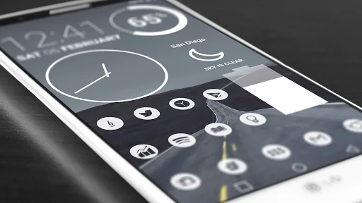 Light Void Pro – White Icons ডাউনলোড করুন – সেরা মিনিমালিস্ট আইকন প্যাক - Screenshot 9