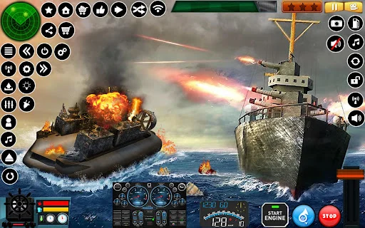 US Army Hovercraft Simulator ডাউনলোড করুন – সেরা মিলিটারী গেম - Screenshot 6