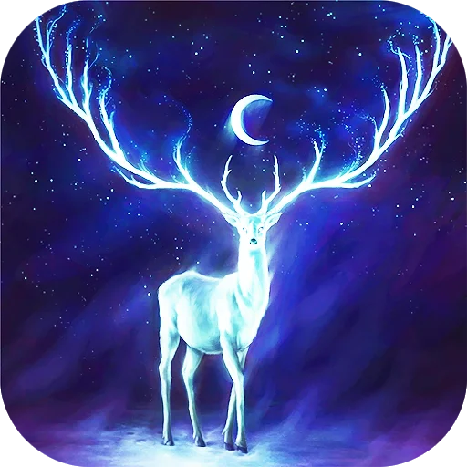 Night Bringer Magical Deer LWP ডাউনলোড করুন – সেরা লাইভ ওয়ালপেপার