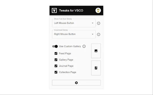 Tweaks for VSCO ডাউনলোড করুন – ফুল-সাইজ ইমেজ ভিউয়ার ও ডাউনলোডার - Screenshot 5