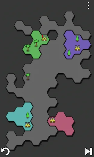 Antiyoy Classic ডাউনলোড করুন – সেরা টার্ন-বেজড স্ট্র্যাটেজি গেম - Screenshot 1