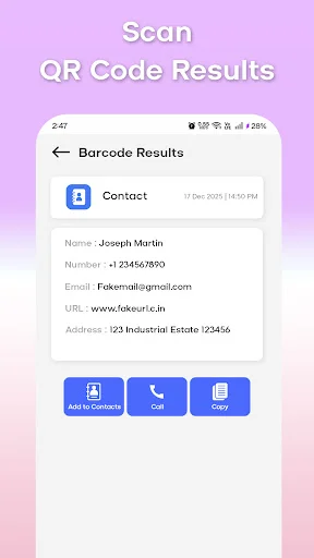 QR & Barcode Scanner, Launcher ডাউনলোড করুন – দ্রুত স্ক্যানার - Screenshot 7