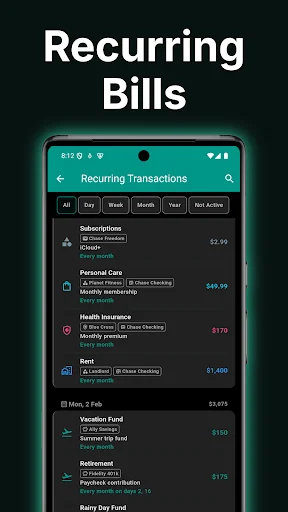 Budgetum: Budget Planner ডাউনলোড করুন – সেরা বাজেট ট্র্যাকার অ্যাপ - Screenshot 8