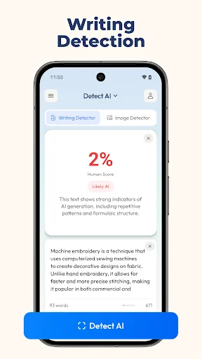 WriteHuman AI Humanizer ডাউনলোড করুন – AI টেক্সটকে মানুষের ভাষায় রূপান্তর করুন - Screenshot 5