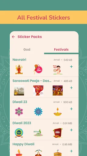 Hindu God Stickers WAStickerApps – সেরা ভক্তিপূর্ণ স্টিকার ডাউনলোড করুন - Screenshot 11