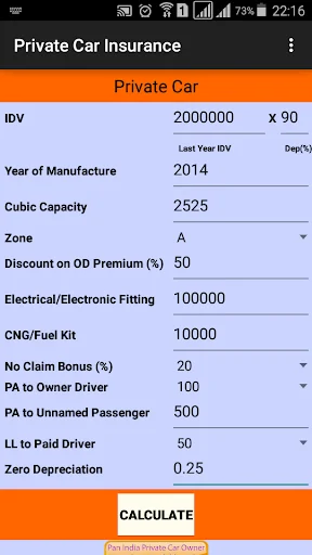 Motor Insurance Calculator অ্যাপ ডাউনলোড করুন – সেরা ইন্স্যুরেন্স টুল - Screenshot 4