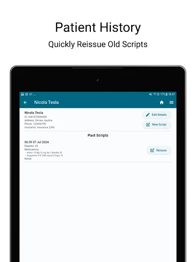 Scripts Assistant ডাউনলোড করুন – ডিজিটাল প্রেসক্রিপশন প্যাড - Screenshot 11