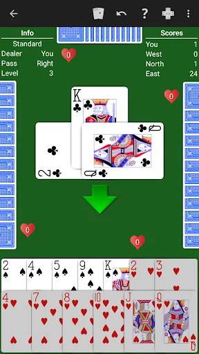 Hearts – Expert AI ডাউনলোড করুন – সেরা হার্টস কার্ড গেম - Screenshot 1