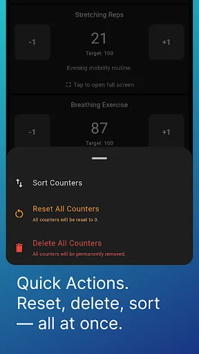 Click Counter ডাউনলোড করুন – সেরা অ্যাড-ফ্রি কাউন্টিং অ্যাপ - Screenshot 8